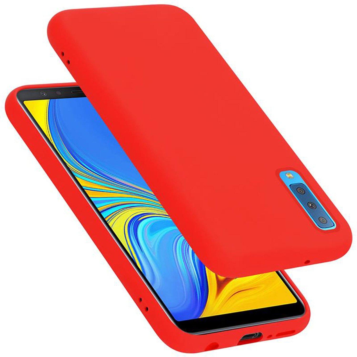 Cadorabo  Housse compatible avec Samsung Galaxy A7 2018 - Coque de protection en silicone TPU flexible 