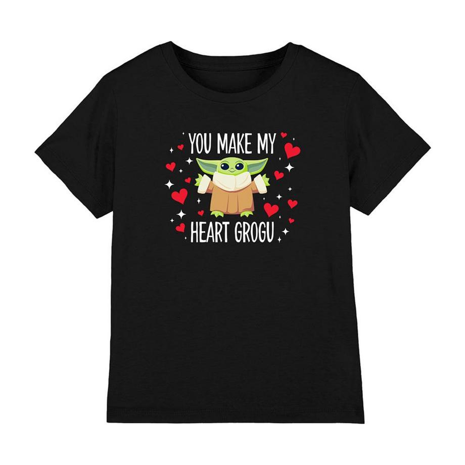 T-ShirtMotif Grogu Motiftyle You Make My Heart
