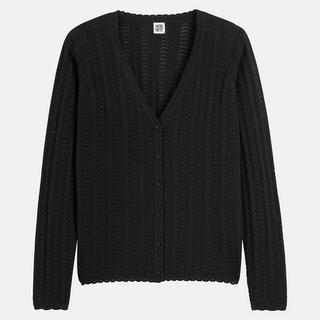 La Redoute Collections Cardigan Col V en Maille Fine Pointelle  
