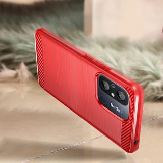 Avizar  Cover Xiaomi Redmi 12C effetto carbonio 