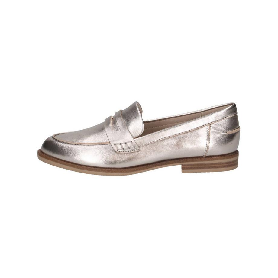 CAPRICE Pantofole Penny Loafer Metalliche  