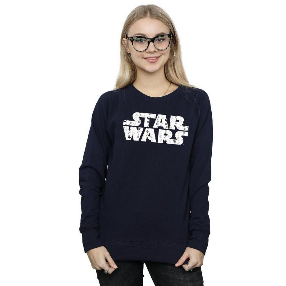 STAR WARS Star Wars Logo Rundhals-Sweatshirt  