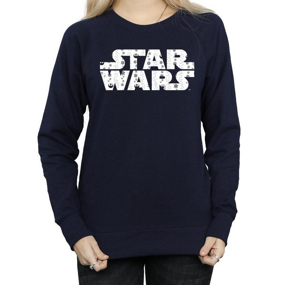 STAR WARS Star Wars Logo Rundhals-Sweatshirt  