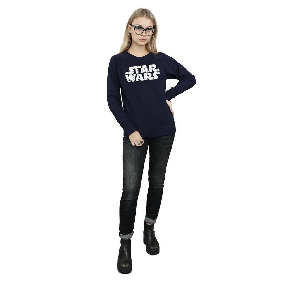STAR WARS Star Wars Logo Rundhals-Sweatshirt  