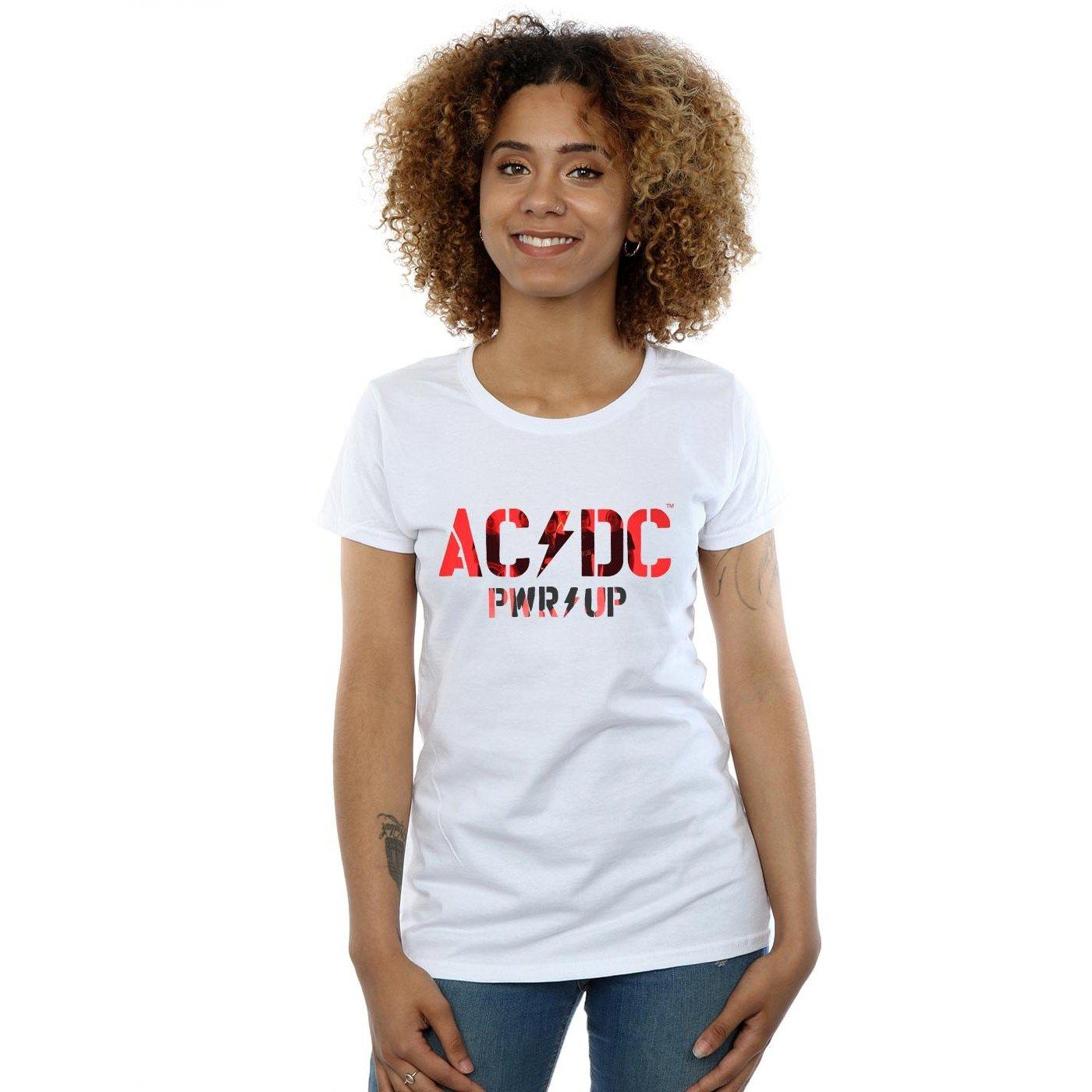 AC/DC  ACDC PWR UP Photo Logo TShirt 