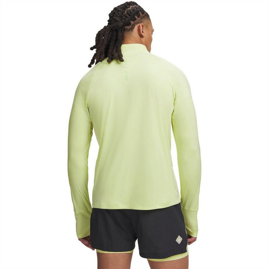 UNDER ARMOUR Haut Trail Run avec demi-zip  