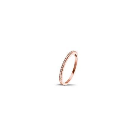 PHANTASYA  Ring mit Zirkonia 1361 Roségold 