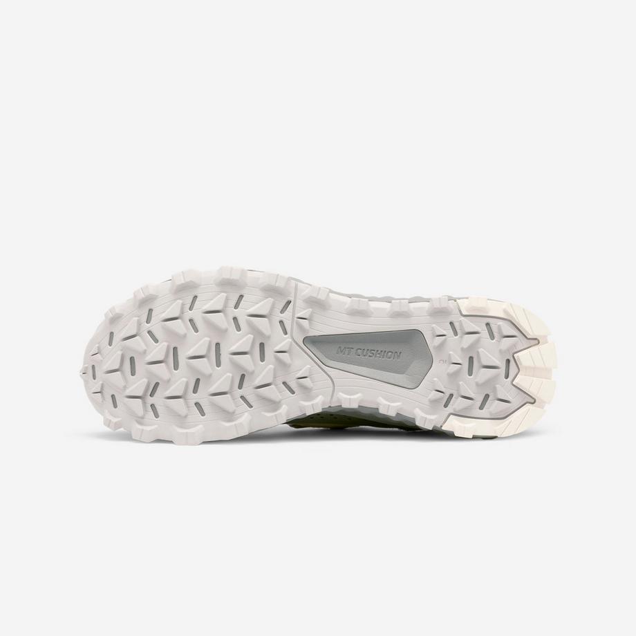 DECATHLON Wildleder Sneakers Sneakers aus Leder MTC-X, Lifetech, Weiss/Grau/Rosa 