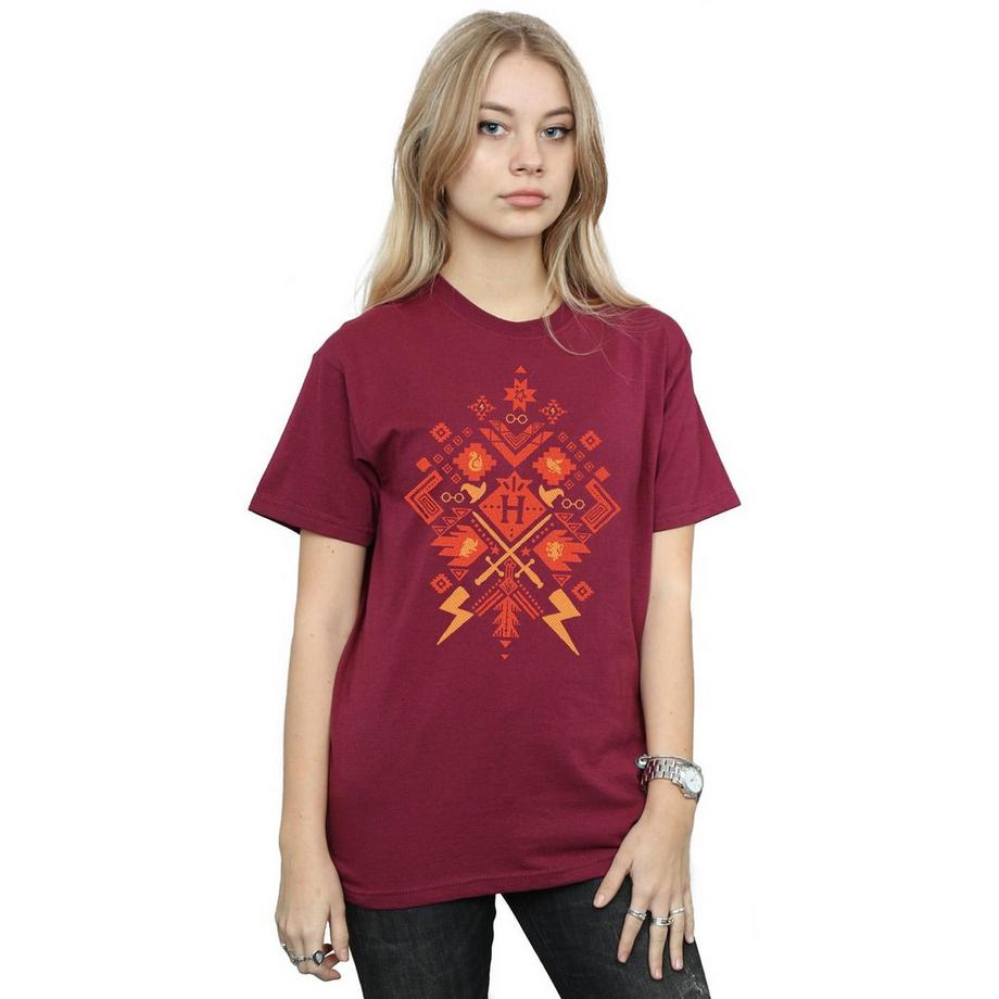 Harry Potter Aztec Print T-Shirt  
