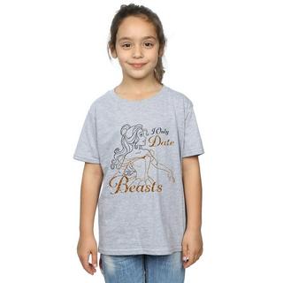 Disney PRINCESS  Tshirt ONLY DATE BEASTS 