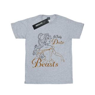 Disney PRINCESS  Tshirt ONLY DATE BEASTS 