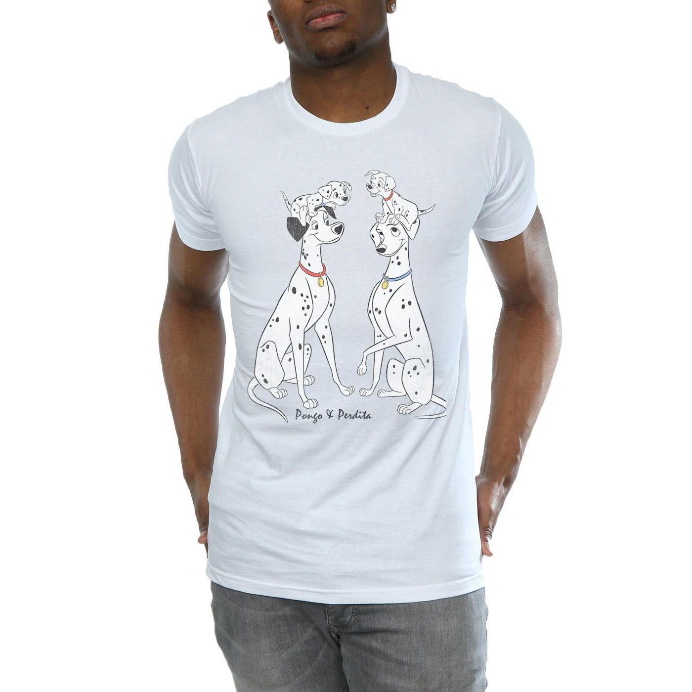 101 Dalmatians Pongo And Perdita T-Shirt  