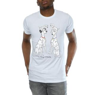 101 Dalmatians Pongo And Perdita T-Shirt  