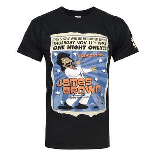 The Simpsons  Tshirt JAMES BROWN ONE NIGHT 