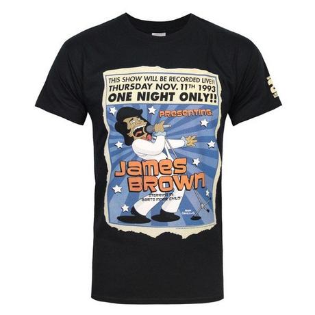 The Simpsons  James Brown One Night TShirt 