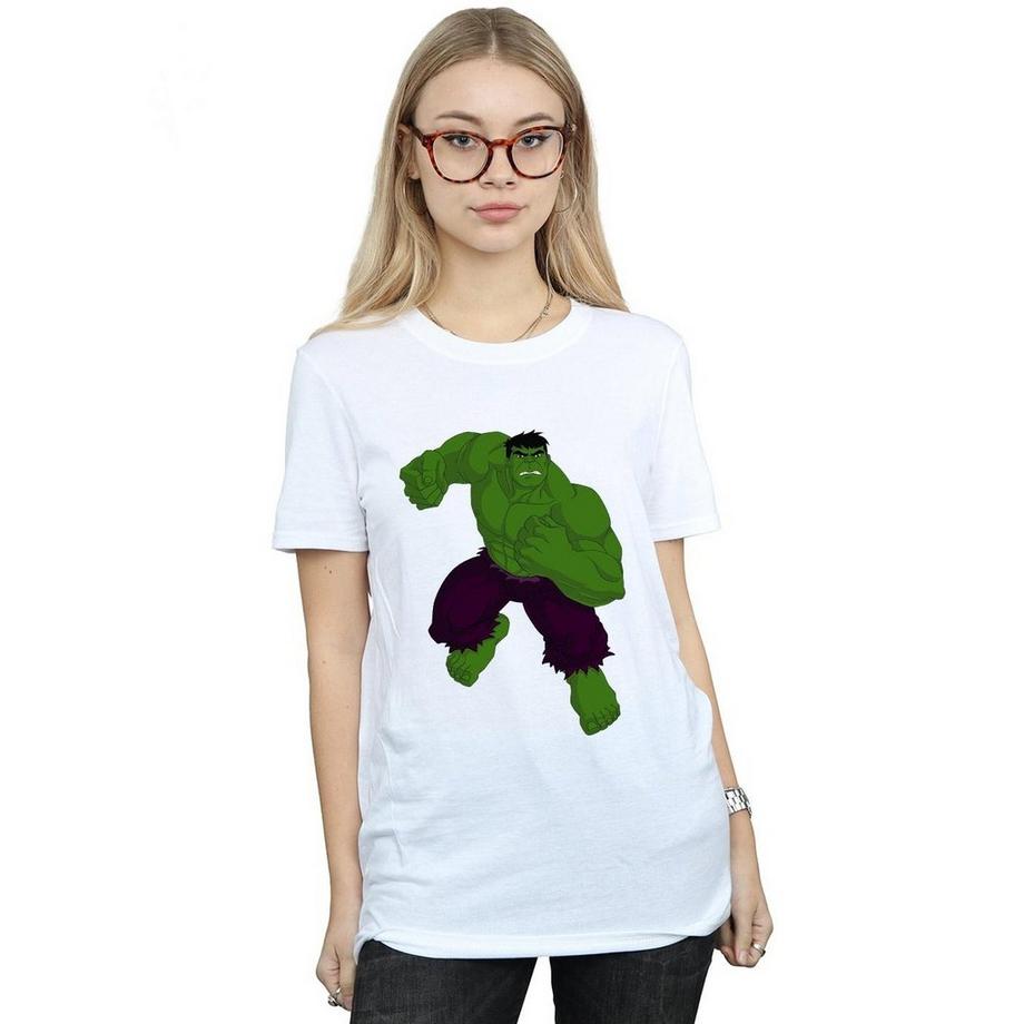 MARVEL Hulk T-Shirt Stampata  