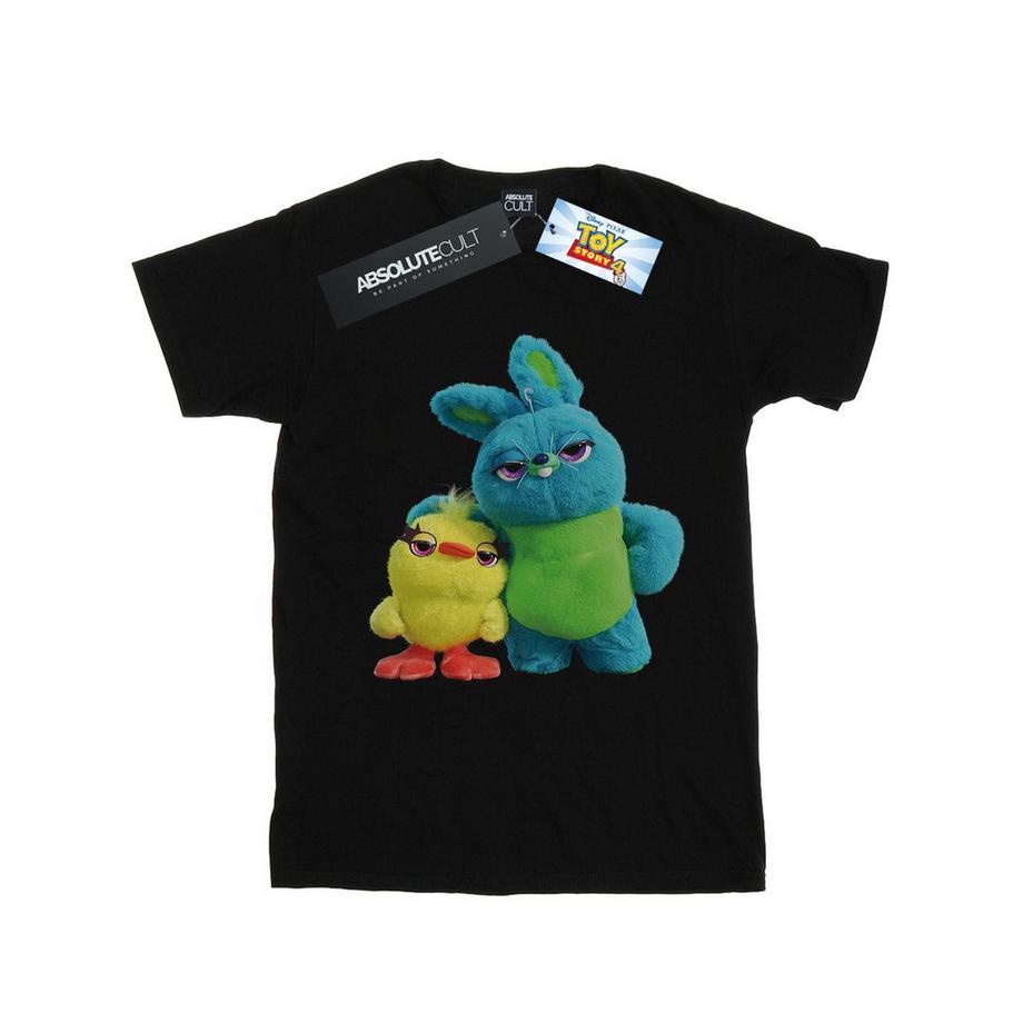 Disney Toy Story 4 Ducky e Bunny T-Shirt stampata  