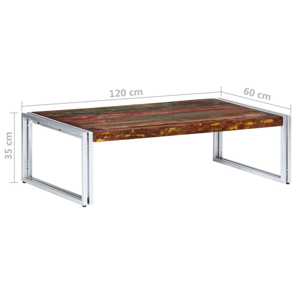 VidaXL Table basse bois  