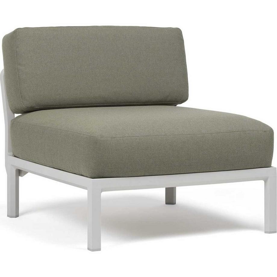 NARDI outdoor Élément central de salon de jardin Maximo blanc-gris vert  