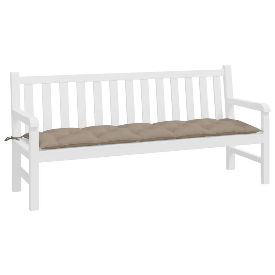 VidaXL Coussin de banc de jardin tissu  