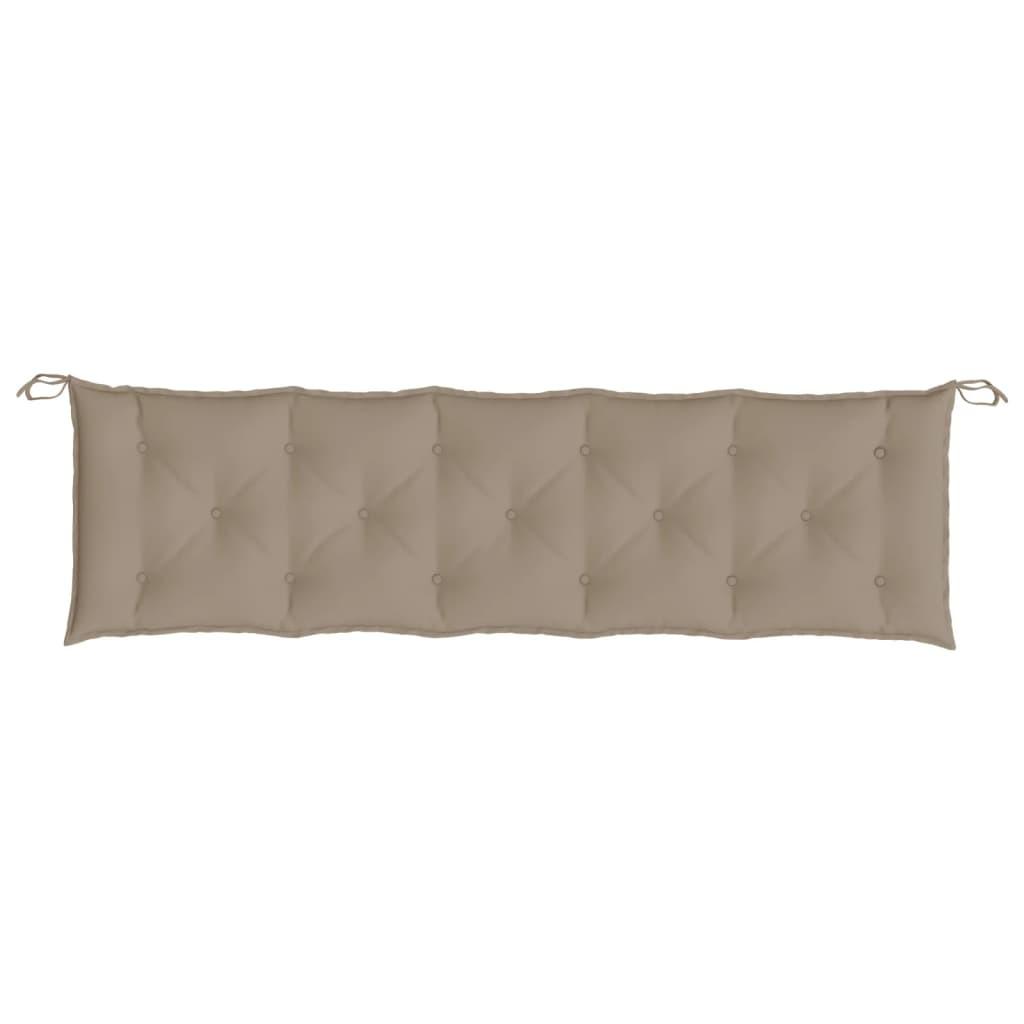 VidaXL Coussin de banc de jardin tissu  
