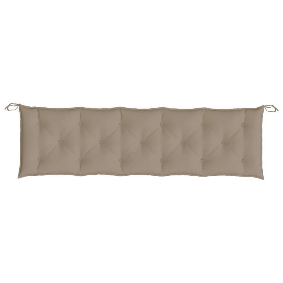 VidaXL Coussin de banc de jardin tissu  