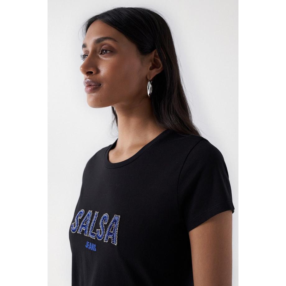 Salsa Institutional Beaded T-Shirt  