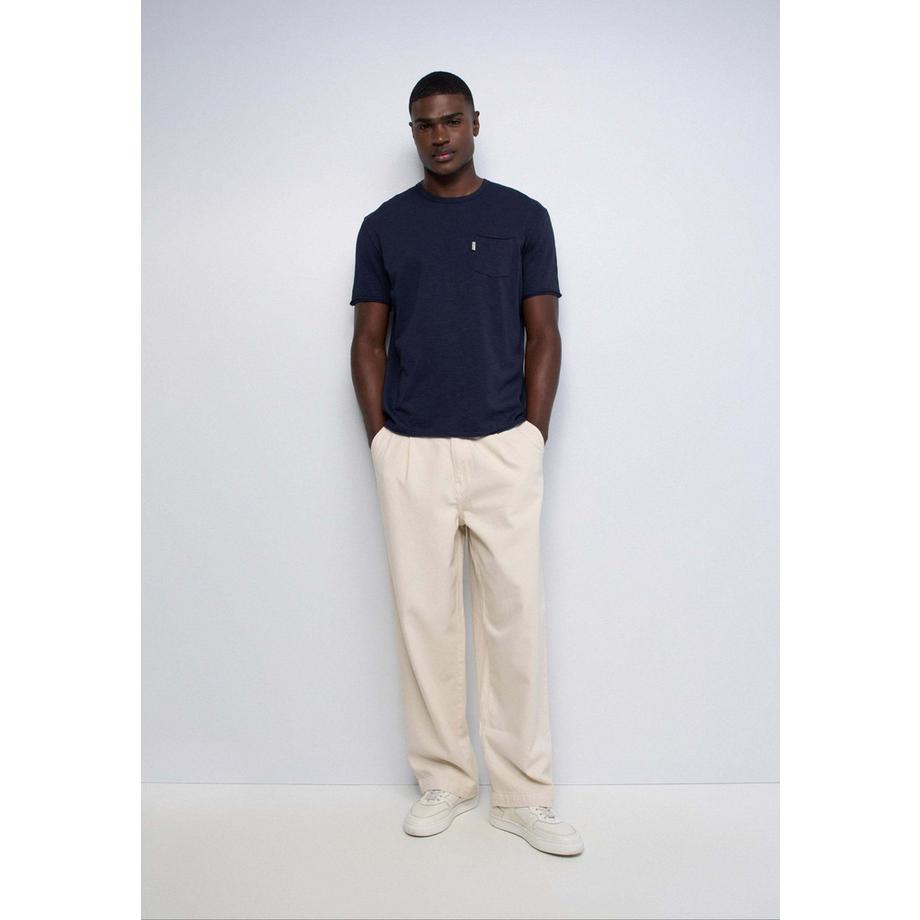 Salsa T-Shirt Slub Jersey Raw Edge  