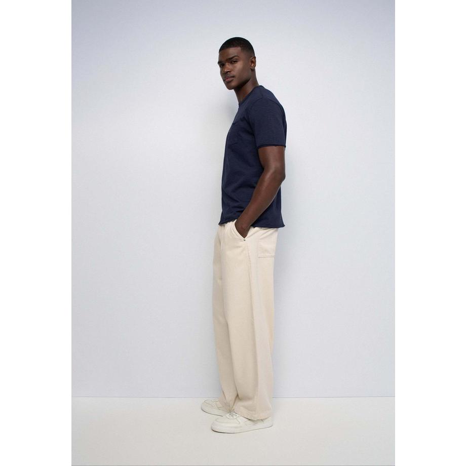 Salsa T-Shirt Slub Jersey Raw Edge  