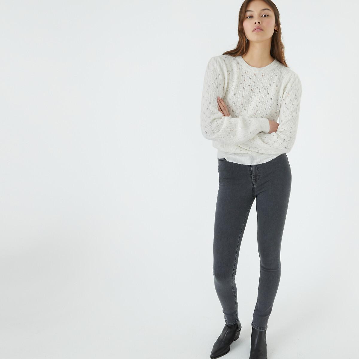 La Redoute Collections  Pullover mit rundem Ausschnitt 