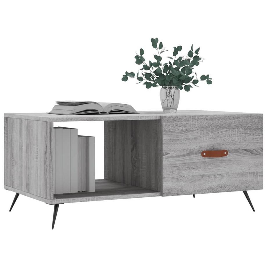 VidaXL Table basse bois d'ingénierie  