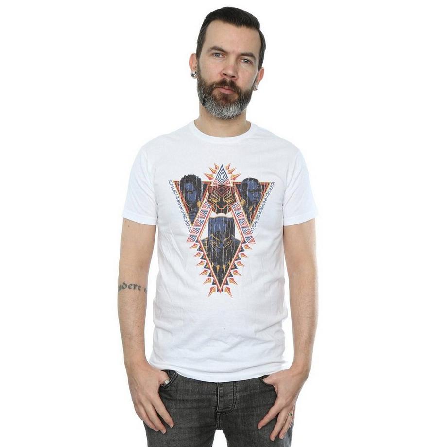 MARVEL Black Panther Wakanda Forever Grafikdruck T-Shirt  