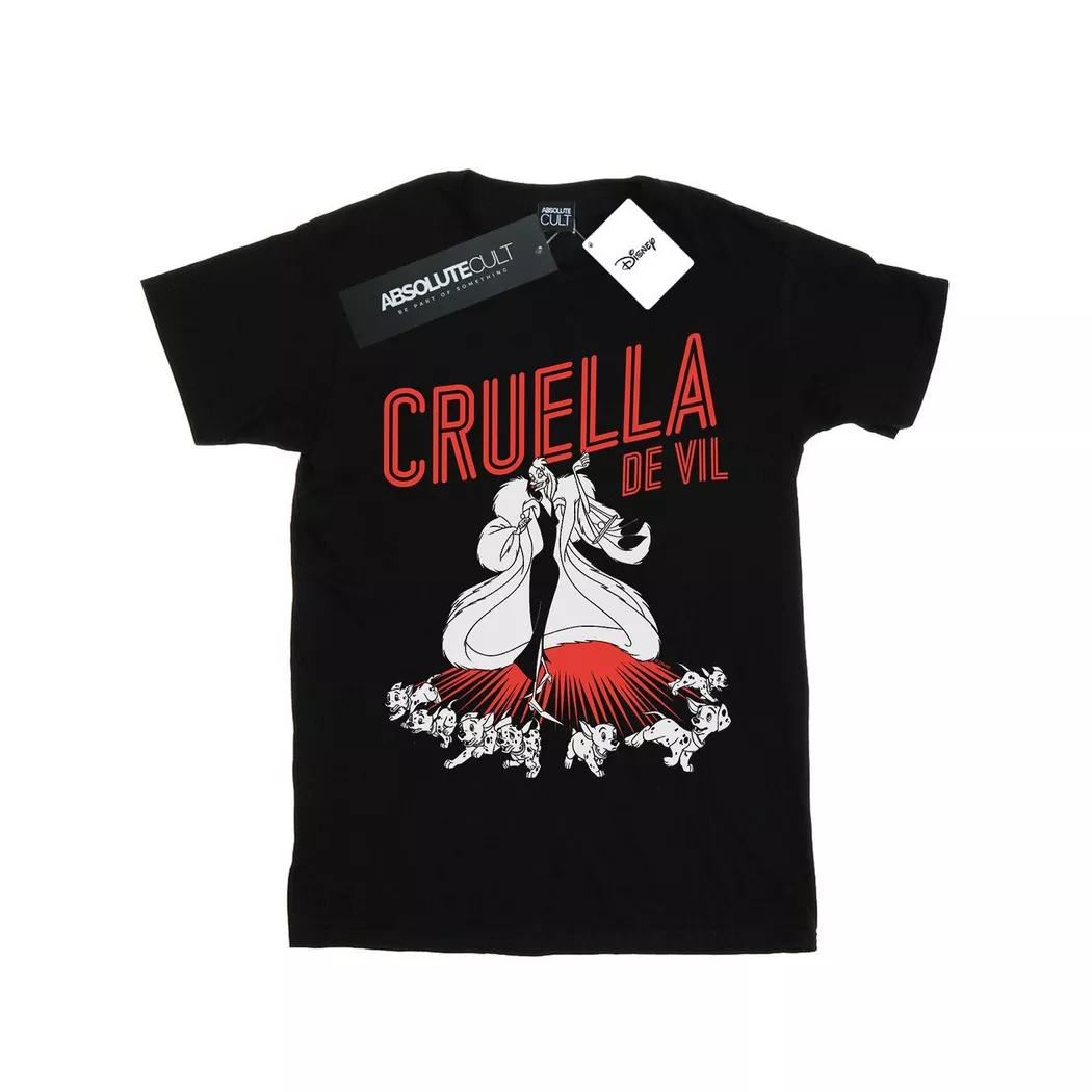 Disney - TShirt, für Damen, Schwarz, Größe S
