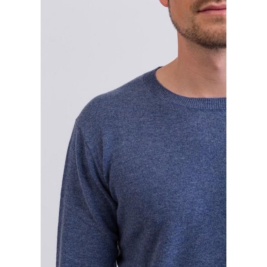 CASH-MERE.CH Kaschmir Rundhals Pullover  