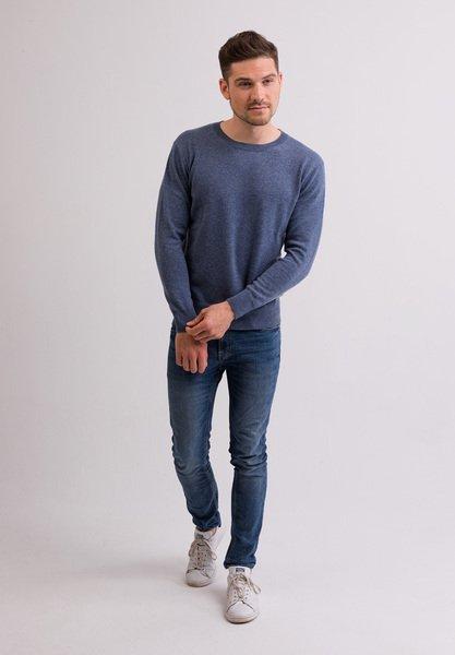 CASH-MERE.CH Kaschmir Rundhals Pullover  