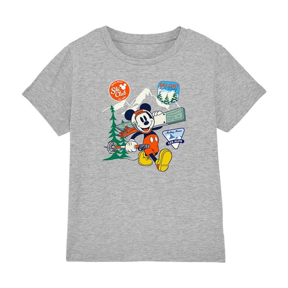 Ski Club TShirt  , meliert