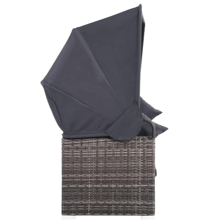 VidaXL Garten-sofagarnitur poly-rattan  