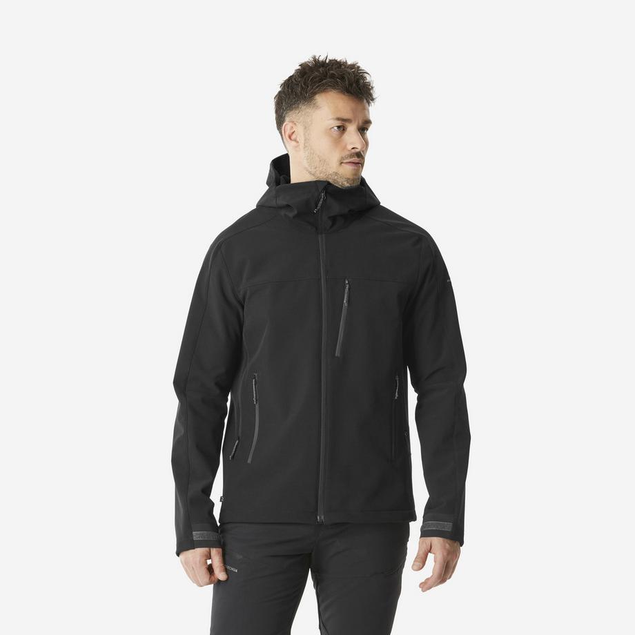 FORCLAZ  Giacca softshell uomo MT500 antivento poliestere 