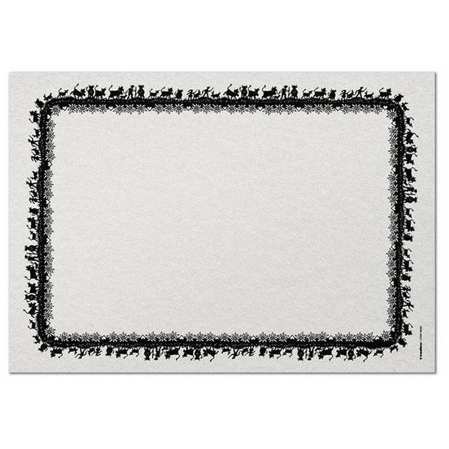 trendform Sets de table en papier SWISS TRADITION 6 2 x 25 feuilles  