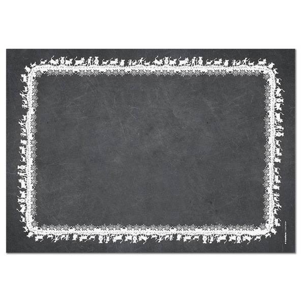 trendform Papiertischset SWISS TRADITION 6 2 Sujets à 25 Blatt  
