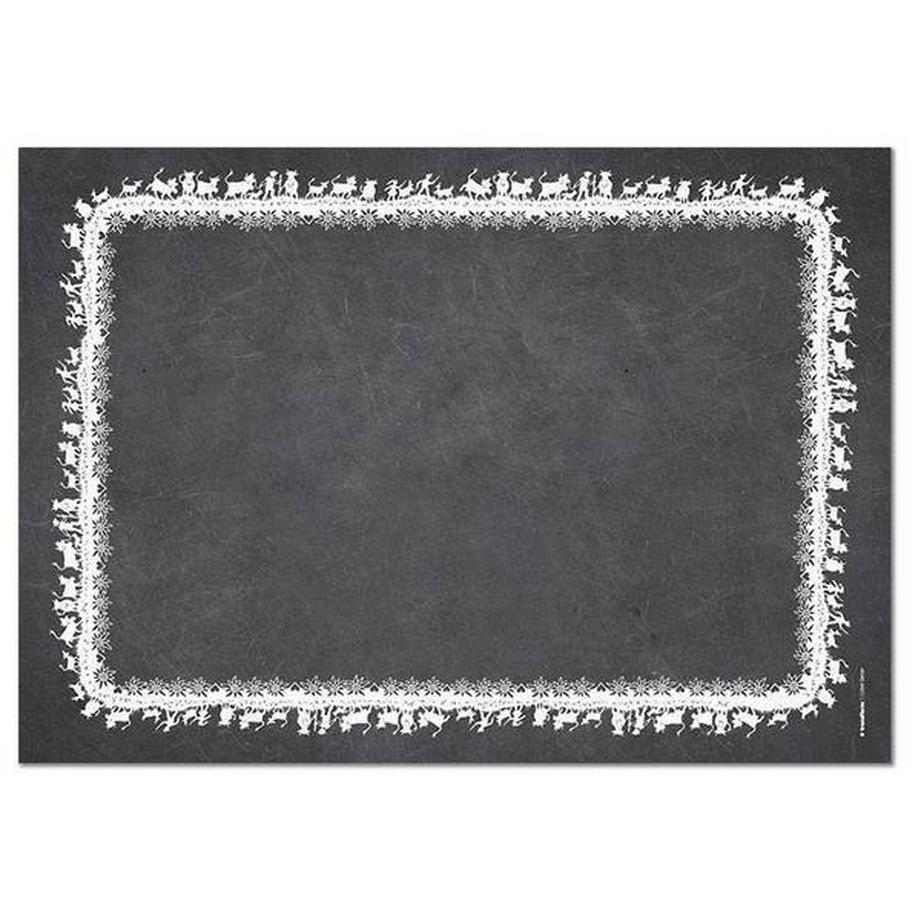 trendform Sets de table en papier SWISS TRADITION 6 2 x 25 feuilles  