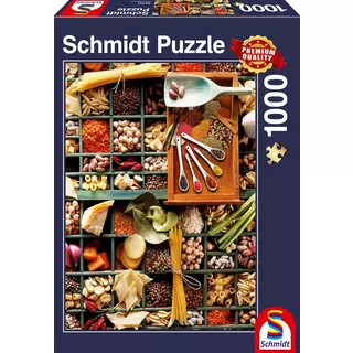 Schmidt  Puzzle Küchen-Potpourri (1000Teile) 