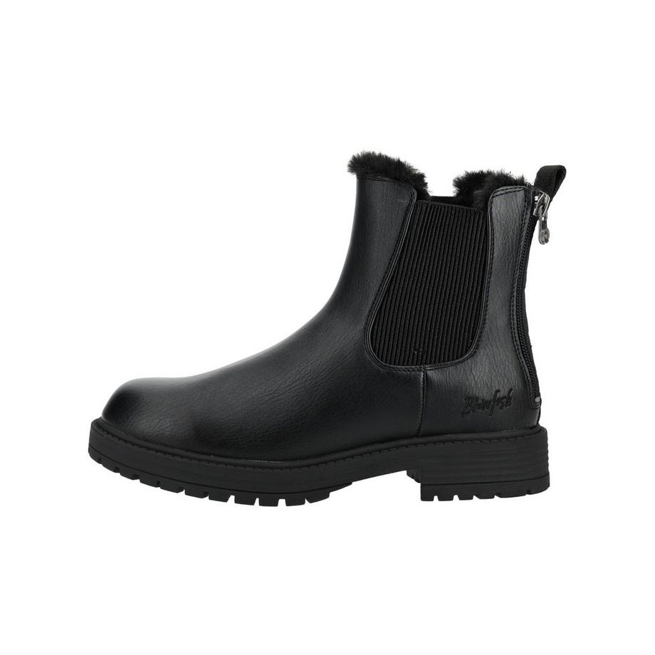 Blowfish Chelsea Stiefelette mit Kunstfellbesatz  