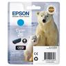 EPSON  Polar bear Singlepack Cyan 26 Claria Premium Ink 