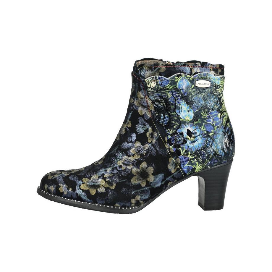 Laura Vita Bottines à Motif Floral  