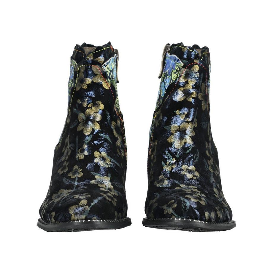 Laura Vita Bottines à Motif Floral  