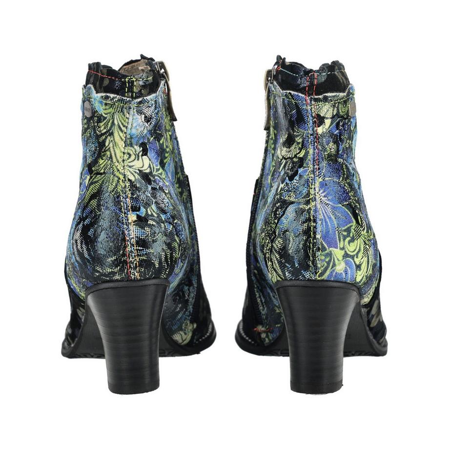 Laura Vita Bottines à Motif Floral  