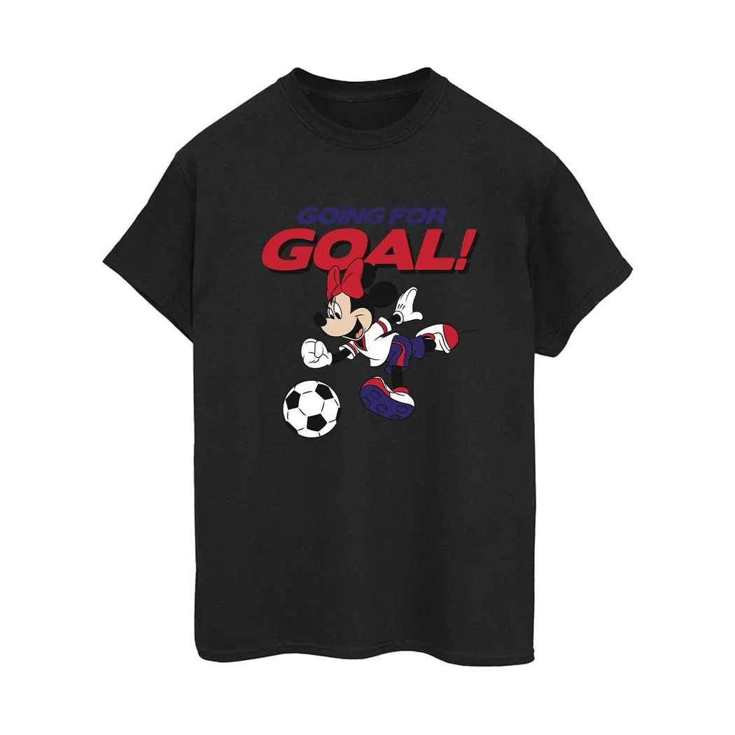 Disney - Going For Goal TShirt, für Damen, Schwarz, Größe XL
