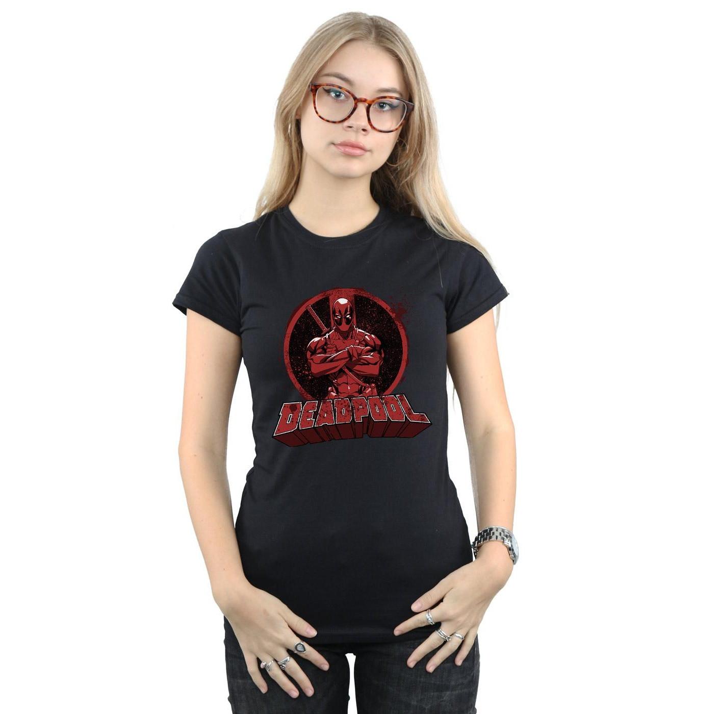 Deadpool Arms Crossed T-Shirt  