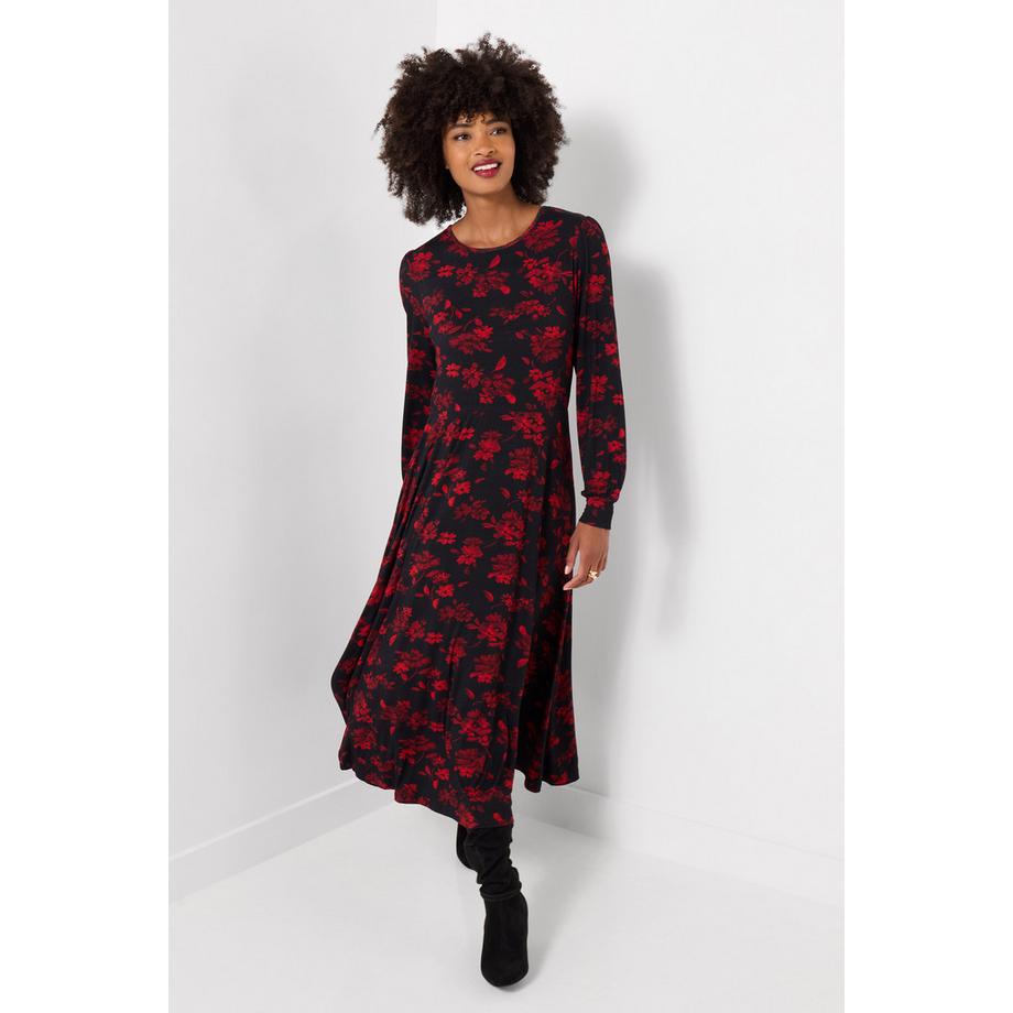 Robe Imprimée en Jersey Rosie
